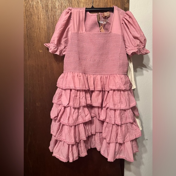 Jessakae Free Spirit Dress in Rose - 2X - Picture 1 of 4